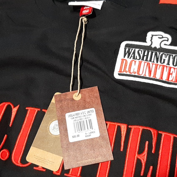 D.C. mitchell & ness long sleeved tee-shirt - Picture 5 of 5